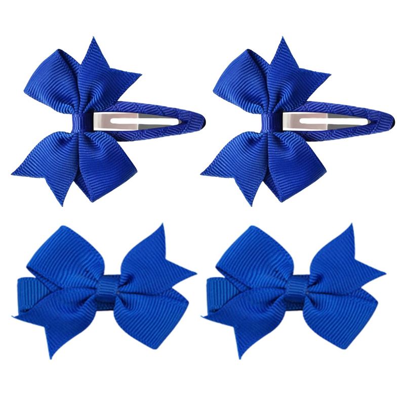 SOHO Ayla Bow Hair clips - Cobalt - Hair Accessories | Fashiongirl
