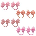 SOHO Ayla Loop Haarelastiekjes - Blush - Haaraccessoires | Fashiongirl