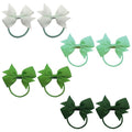 SOHO Ayla Loop Haarelastiekjes - Greeny - Haaraccessoires | Fashiongirl