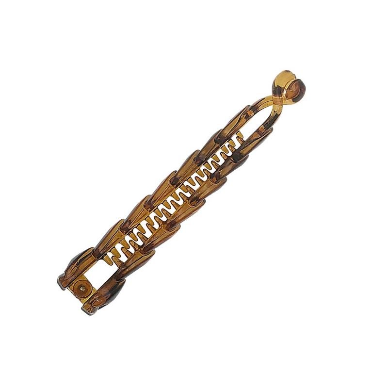 SOHO Banana Hair Clip - Amber - | Fashiongirl
