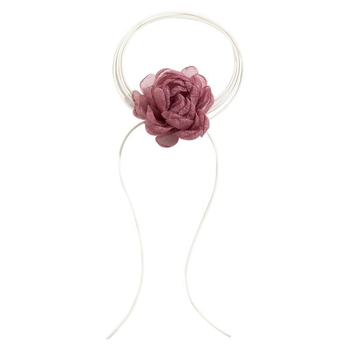 SOHO Bara Choker Necklace - Rose - | Fashiongirl