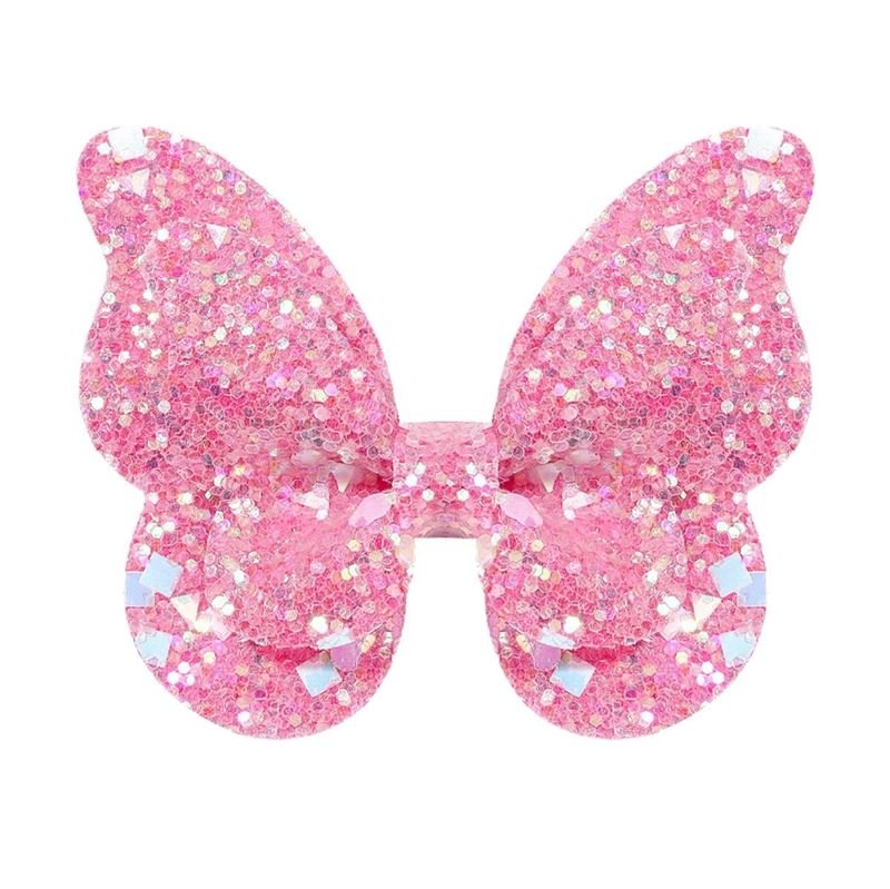 SOHO Bira Glitter Hair Clip - Rose - | Fashiongirl