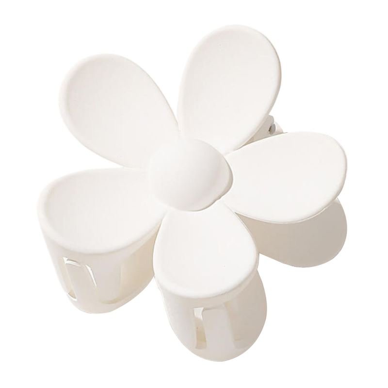 SOHO Bloom Hair Claw - White - Hair Accessories