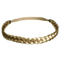Soho gevlochten haarband - Blond - | Fashiongirl