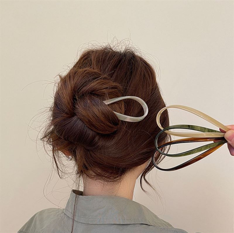 SOHO Channe Hairpin - Brown - Hair Accessories | Fashiongirl