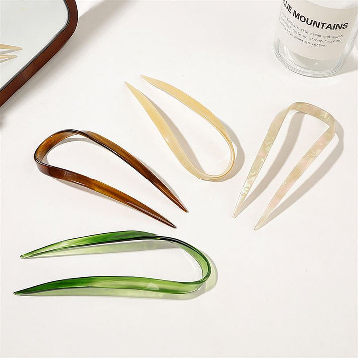 SOHO Channe Hairpin - Ivory - Hair Accessories | Fashiongirl