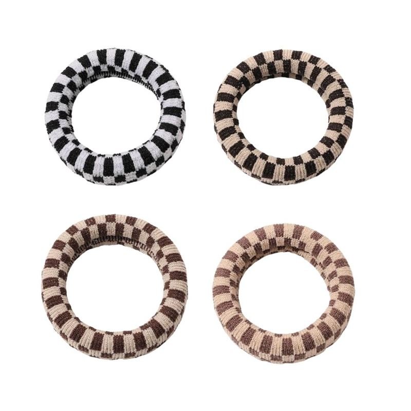 SOHO Check Hair elastics - Hair Accessories | Fashiongirl