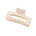 SOHO Clara Hair Claw - Crystal White - Haaraccessoires