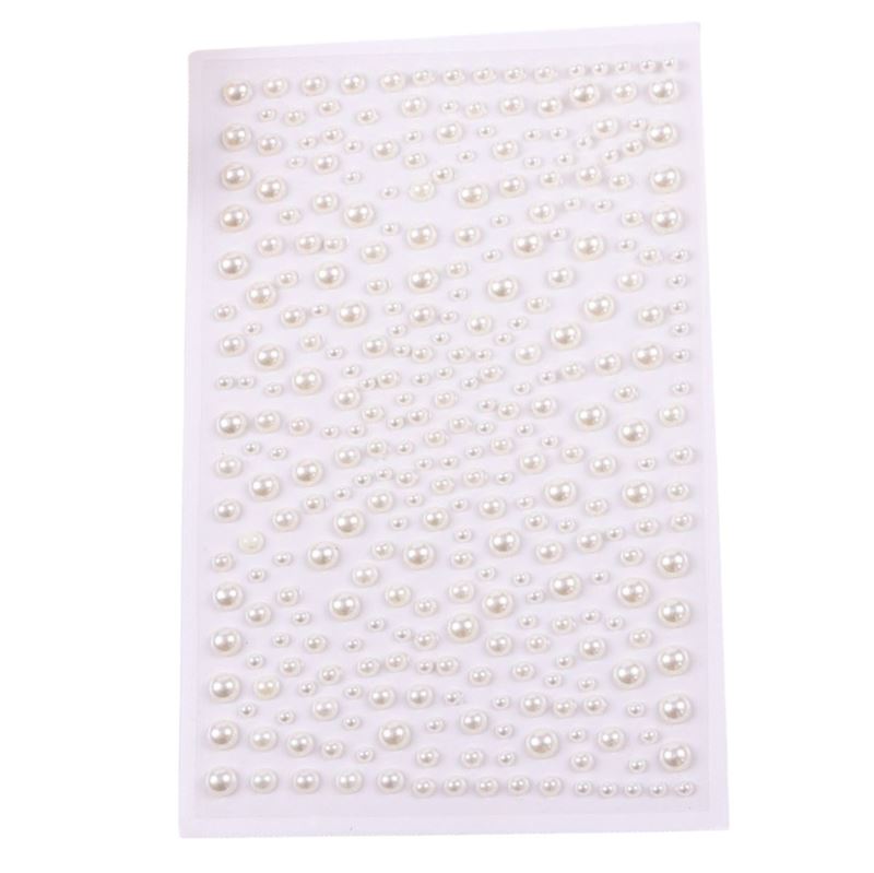 SOHO Dazzling Self Adhesive Beads - White - | Fashiongirl