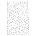 SOHO Dazzling zelfklevende kralen - Wit - | Fashiongirl