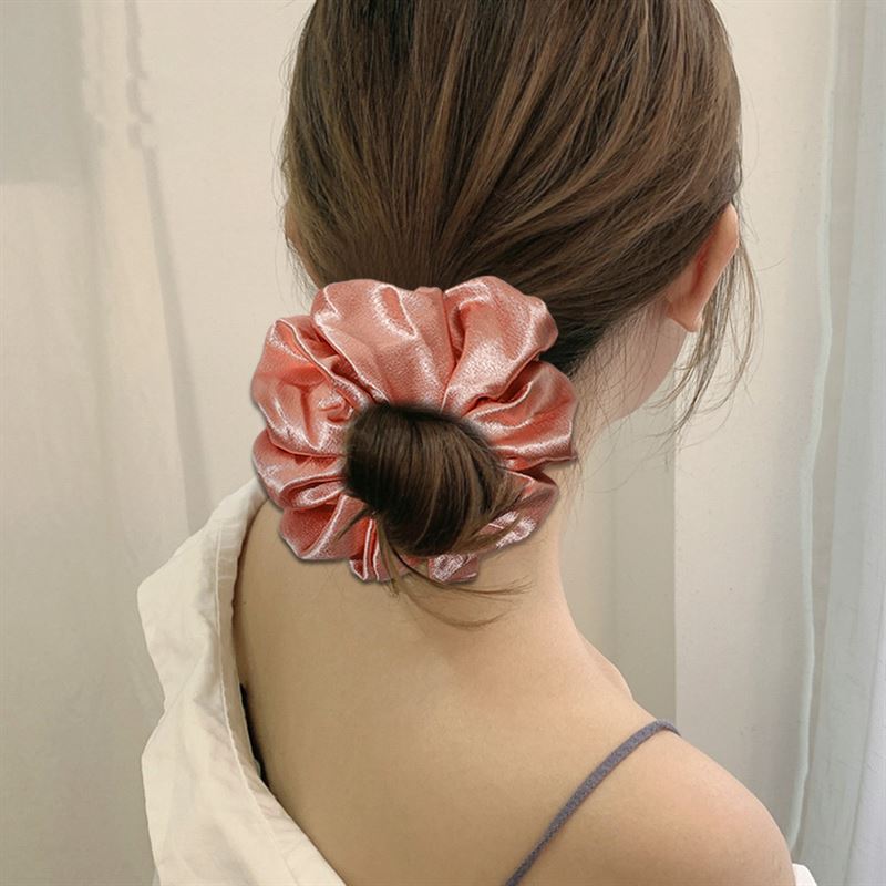 SOHO Dina Ponytail Scrunchie Spiral - Champagne - Hair Accessories