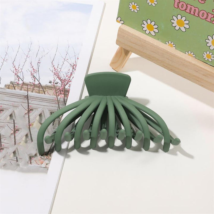 SOHO Elida Hair Claw - Green - Hair Accessories