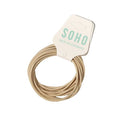 SOHO Ellie Haarelastiek - Beige - Haaraccessoires | Fashiongirl
