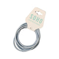 SOHO Ellie Haarelastiek - Lichtblauw - Haaraccessoires | Fashiongirl