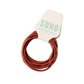 SOHO Ellie Haarelastiek - Kastanjebruin - Haaraccessoires | Fashiongirl