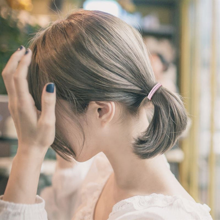 SOHO Ellie Haarelastiek - Kastanjebruin - Haaraccessoires | Fashiongirl
