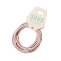 SOHO Ellie Haarelastiek - Roze - Haaraccessoires | Fashiongirl