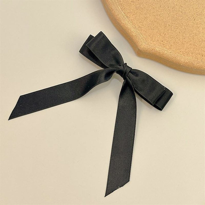 SOHO Emma Bow Hair clips - Black - Hair Accessories | Fashiongirl