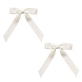 SOHO Emma Bow haarspeldjes - Wit - Haaraccessoires | Fashiongirl