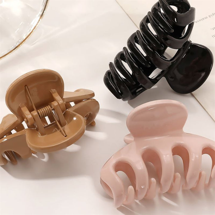 SOHO Esta Hair Claw - Black - Hair Accessories