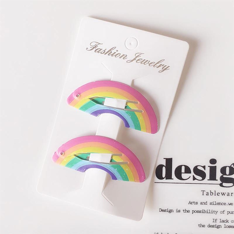 SOHO Fawn Haarspeldjes - Regenboog - Haaraccessoires | Fashiongirl