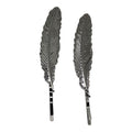 SOHO Feather Hair Clip - Zilver (2 stuks) - | Fashiongirl