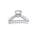 SOHO Feeny Extra Small Metal Hair Claw - Zilver - Haaraccessoires