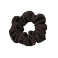 SOHO Frida Scrunchie - Donkerbruin - Haaraccessoires