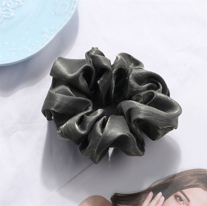 SOHO Gwen Scrunchie - Dark green - Hair Accessories