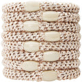 SOHO Haarelastiekjes - Katoen, 3 stuks - Haaraccessoires | Fashiongirl