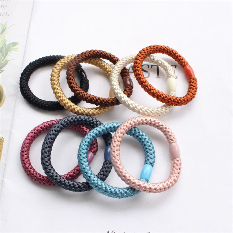 SOHO Hair elastics - Cotton, 3 pcs - Hair Accessories | Fashiongirl