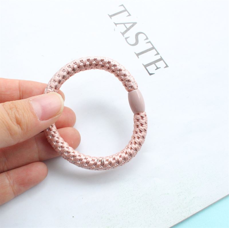 SOHO Hair elastics - Pink, 3 pcs - Hair Accessories | Fashiongirl