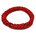 SOHO Haarelastiekjes - Rood 3 stuks - Haaraccessoires | Fashiongirl