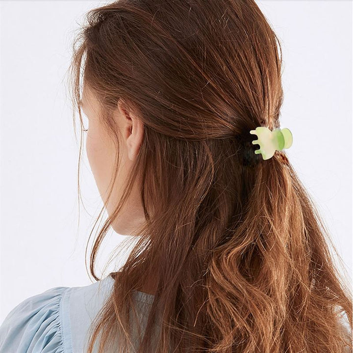 SOHO Hara Mini Hair Claw - Ivory - Hair Accessories