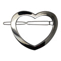 SOHO Heart Hair Clip - Zilver - | Fashiongirl