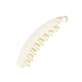 SOHO Idis Banana Hair Clip - Wit - | Fashiongirl