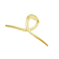 SOHO Iva metalen haarclip - goud - haaraccessoires