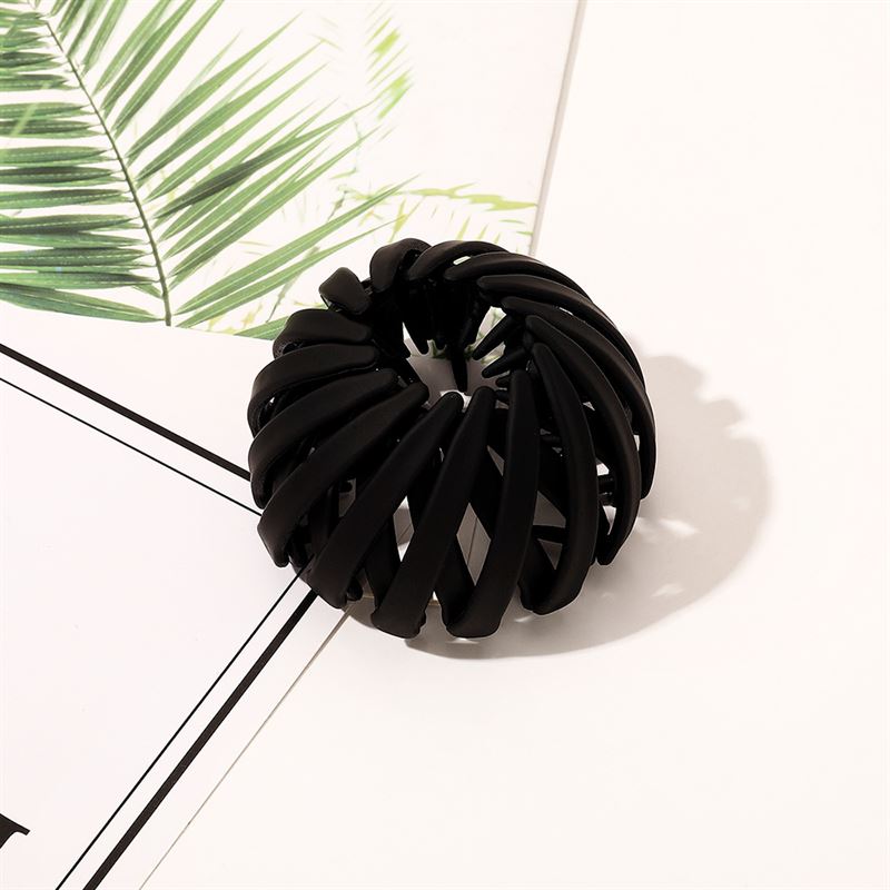 SOHO Jana Ponytail Spiral - Black - | Fashiongirl