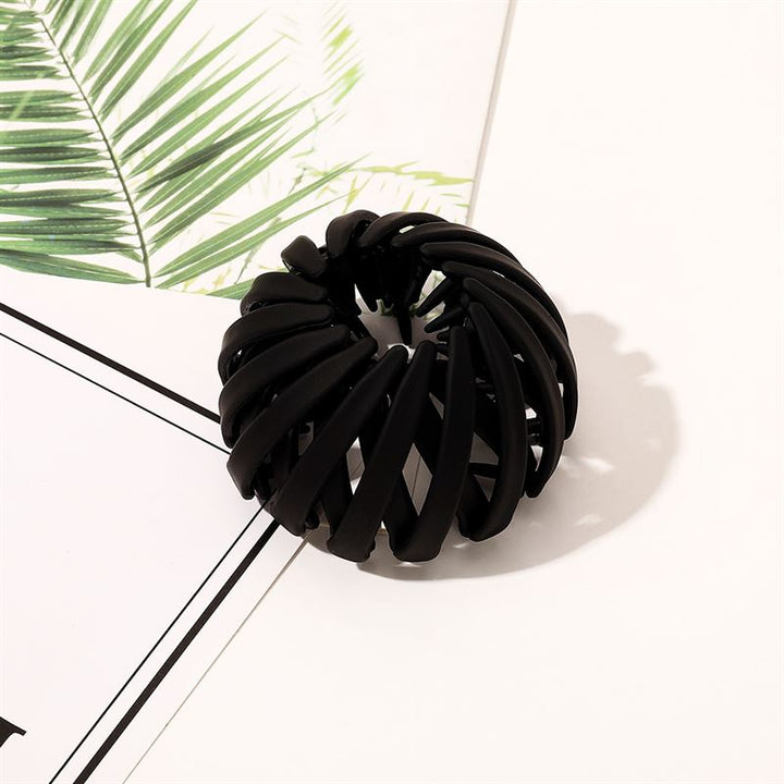 SOHO Jana Ponytail Spiral - Black - | Fashiongirl