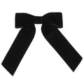 SOHO Jane Velvet Bow Hair Clip - Zwart - Haaraccessoires | Fashiongirl