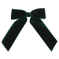 SOHO Jane fluwelen haarclip met strik - donkergroen - haaraccessoires | Fashiongirl