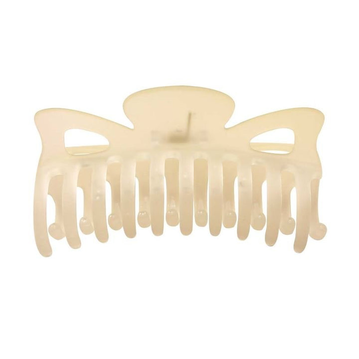 SOHO Jelly Hair Claw - Light Yellow - Hair Accessories