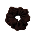SOHO Jocie Scrunchie - Donkerbruin - Haaraccessoires