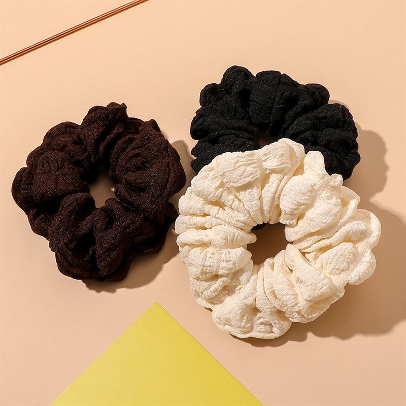 SOHO Jocie Scrunchie - Dark brown - Hair Accessories