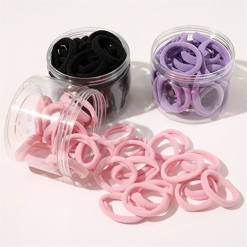 SOHO Julie Hair elastics - Purple - Hair Accessories | Fashiongirl