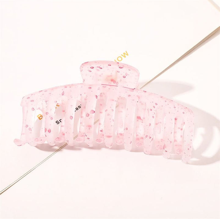 SOHO Kana Splash Hair Claw - Pink - Hair Accessories