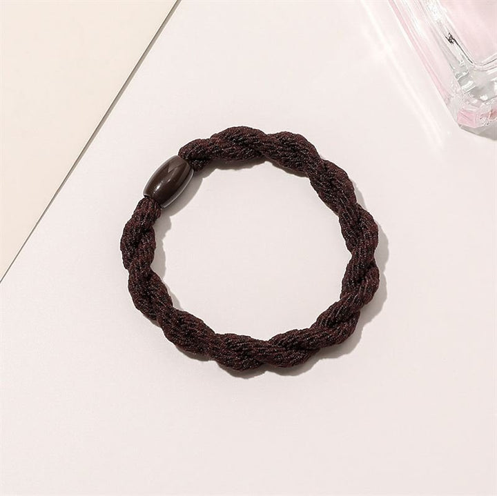 SOHO Karoline Hair elastics - Dark brown - Hair Accessories | Fashiongirl