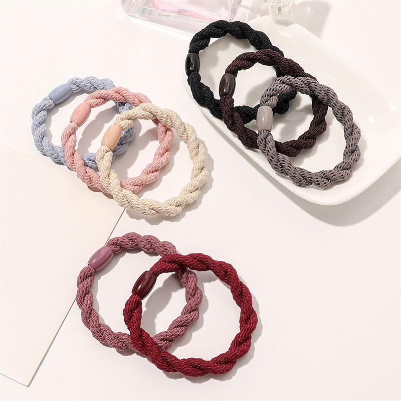 SOHO Karoline Hair elastics - Light blue - Hair Accessories | Fashiongirl