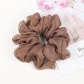 SOHO Keeya Scrunchie - Bruin - Haaraccessoires