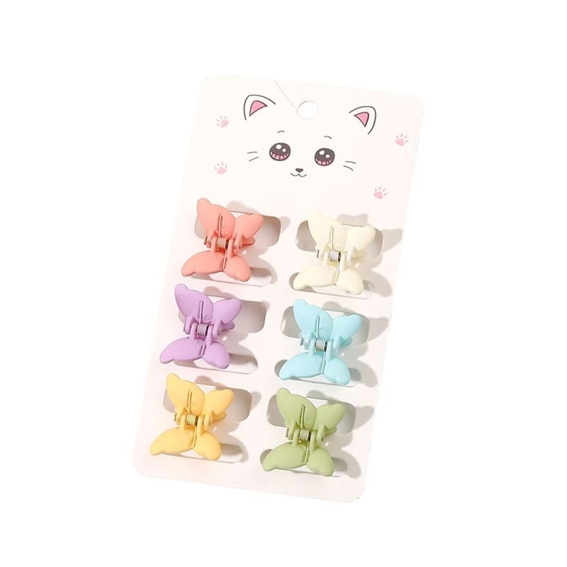 SOHO Lala Mini Hair Claws - Pastel Butterflies - Hair Accessories